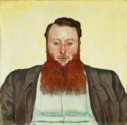 Porträt des Bildhauers James Vibert